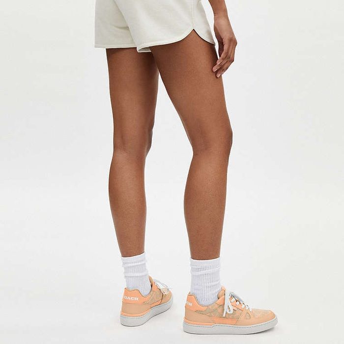Coach Clip Low Top Sneaker in Signature Jacquard нови оригинални олекотени дамски сникърси