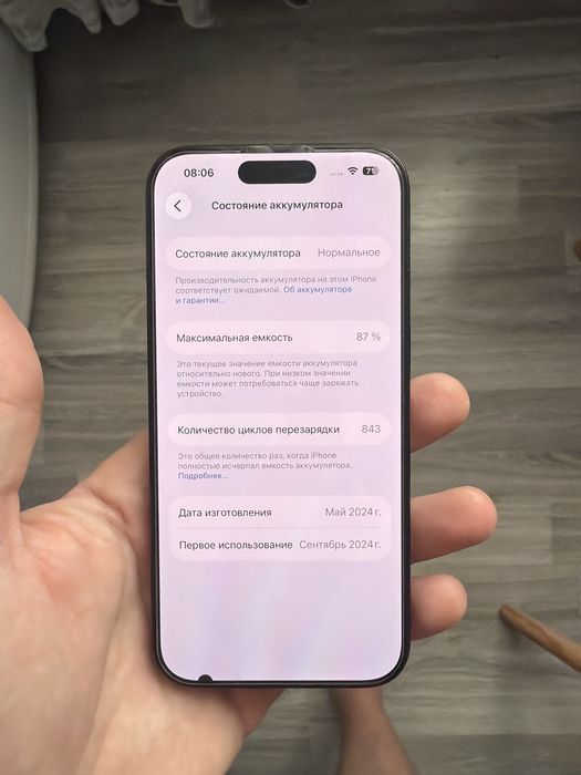 Продам iphone 15 pro 128gb