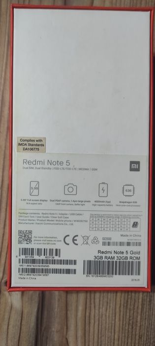 Xiaomi Redmi Note 5