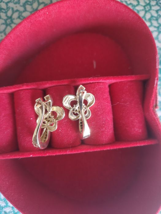 Золотые сережки     .