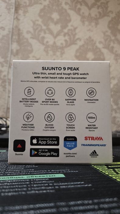 Suunto 9 peak, обмен на Garmin, iPhone, iPad