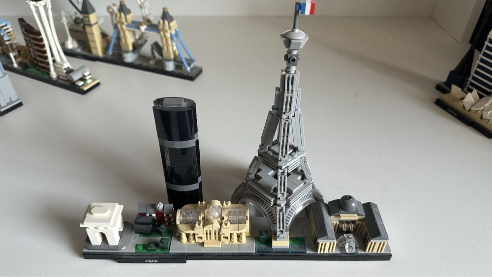 Lego architecture London, New York, Las Vegas, Paris, Sydney
