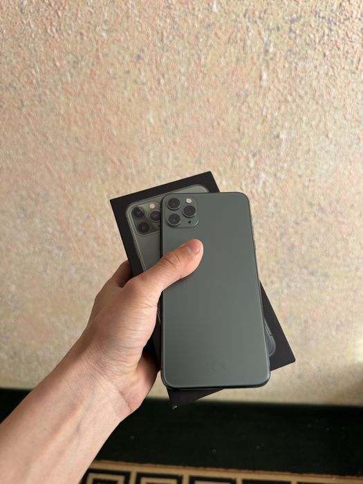 Айфон 11 про памят 64 . Емкость 75 состояние идеал каропка документ