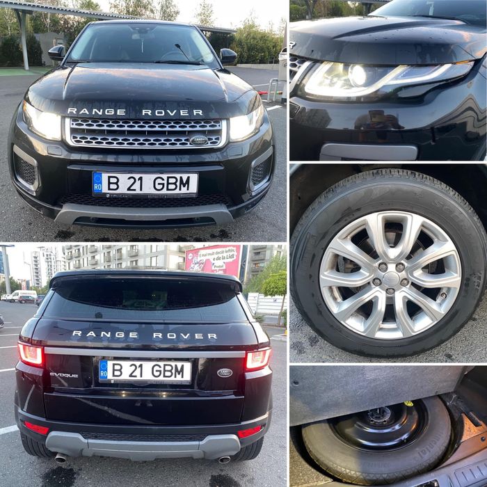 Range Rover Evoque facelift 2.0 diesel 2016 Automat Piele NAVI Camera  Lane assist  12500-euro