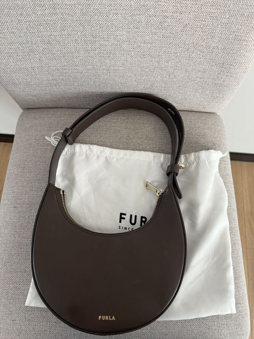 Чанта Furla кафява