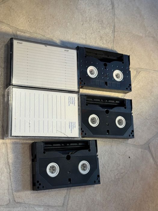 Lot 5 casete video 8mm