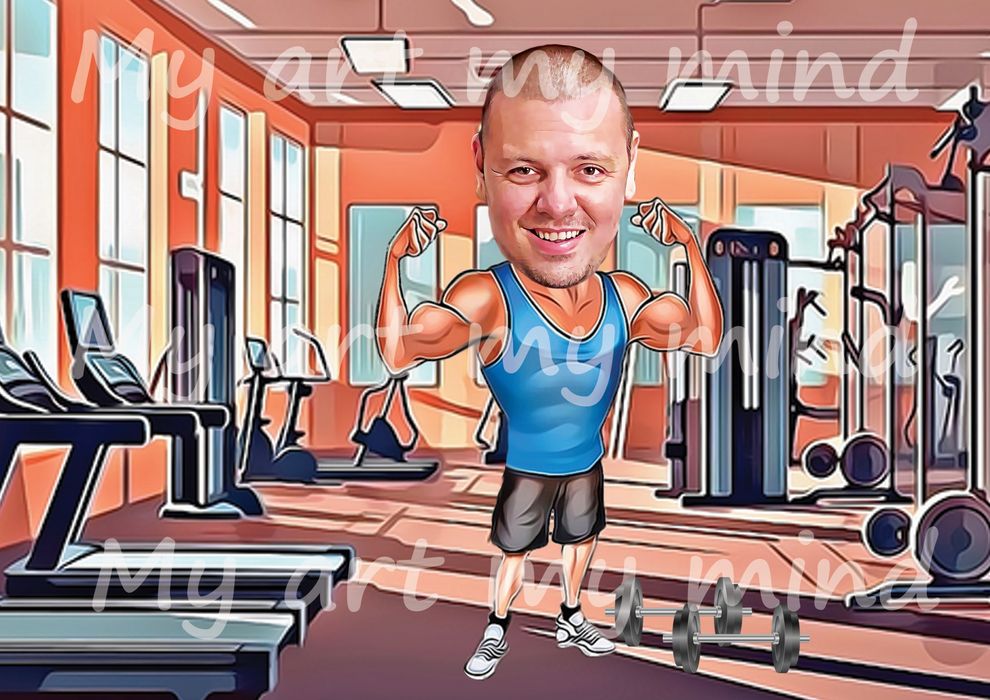 Дигитална карикатура по поръчка