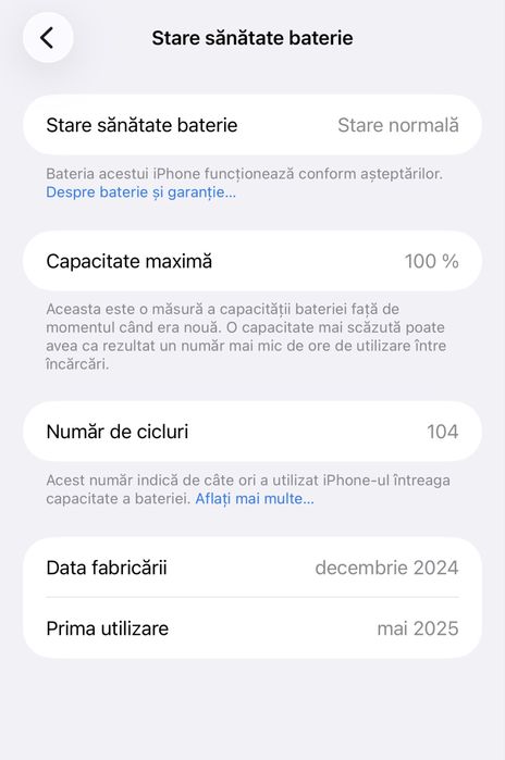 Vand iphone 16 pro max 256gb