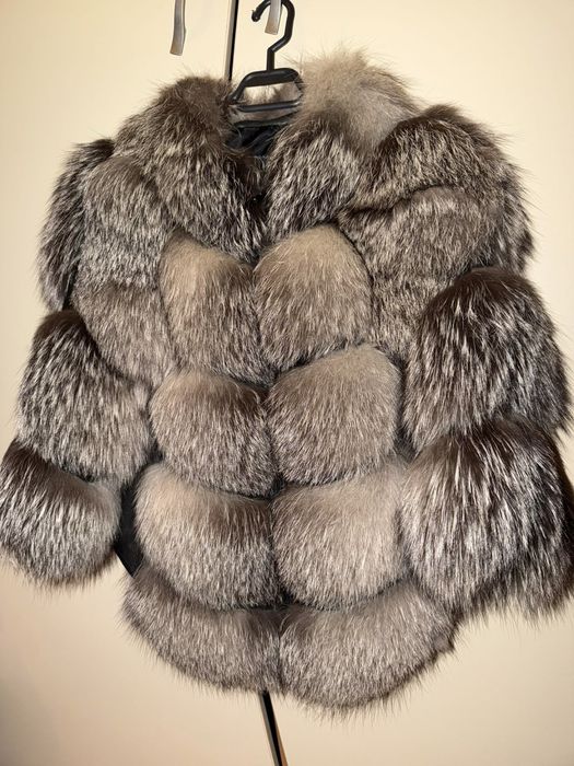 Blana naturala din vulpe albastra