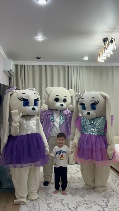 Прокат костюм мишки тедди