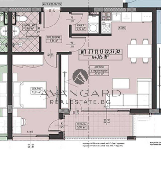 Продава се Двустаен апартамент в Пловдив, Христо Смирненски - 74 кв.м за 789 €/кв.м - Снимка #12
