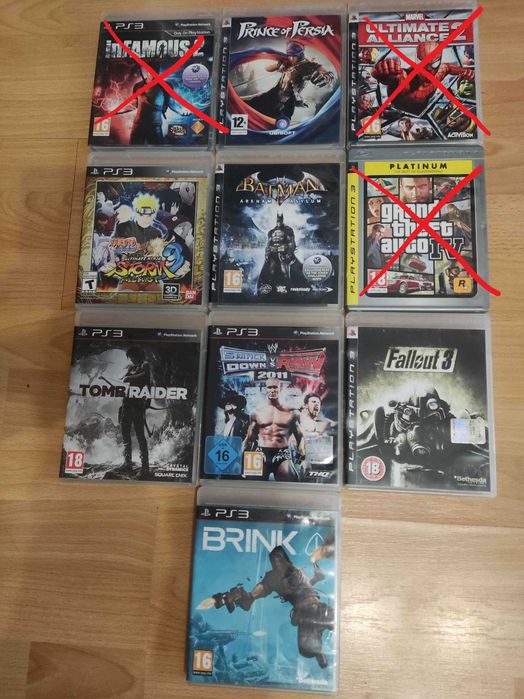 10 jocuri PS3 originale | separat sau lot