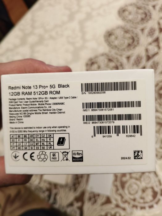 Redmi Note 13 pro + 5 g 512gb