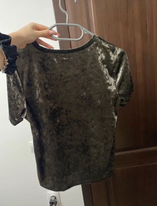 Tricou catifea marimea s