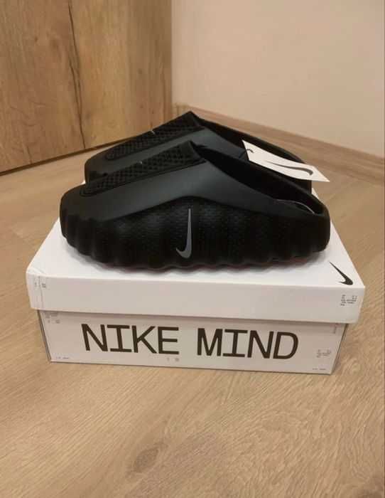 Nike Mind 001 Slide Black Chrome