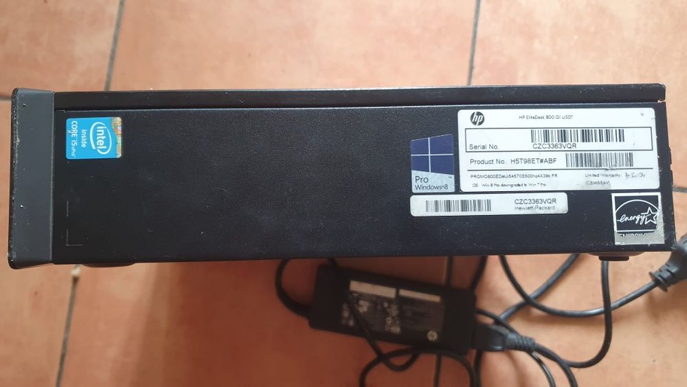 Mini HP i5 - PC.