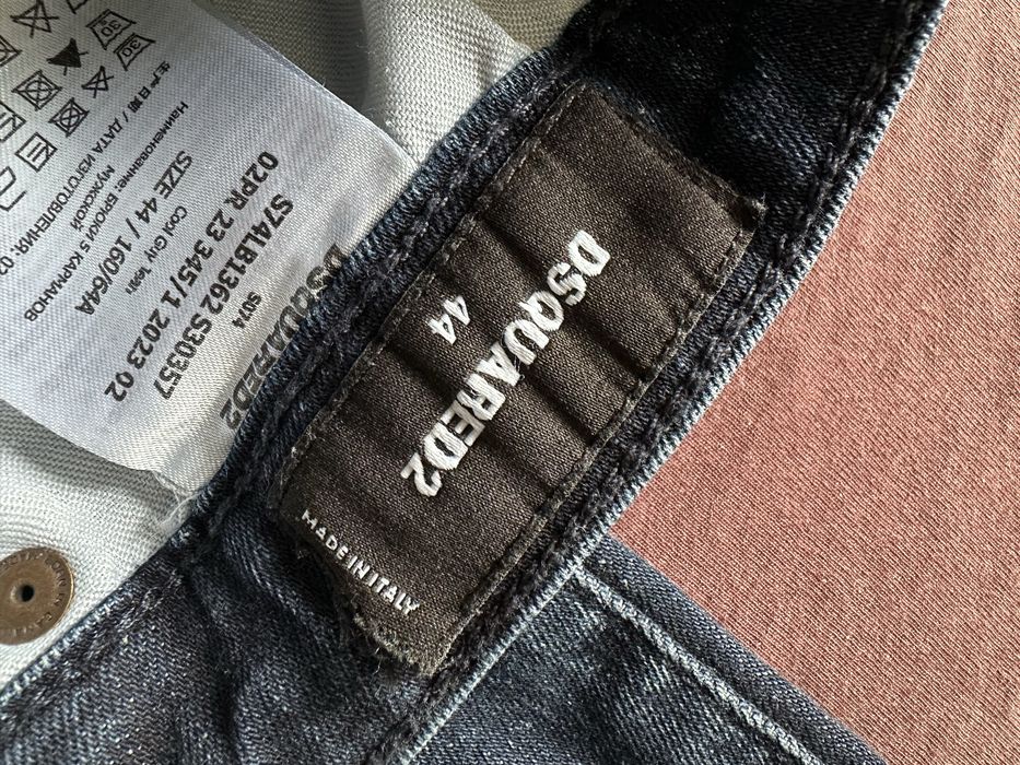 Дънки Dsquared2 slim fit 44