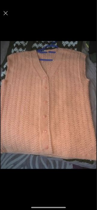 Ръчно изплетен елек