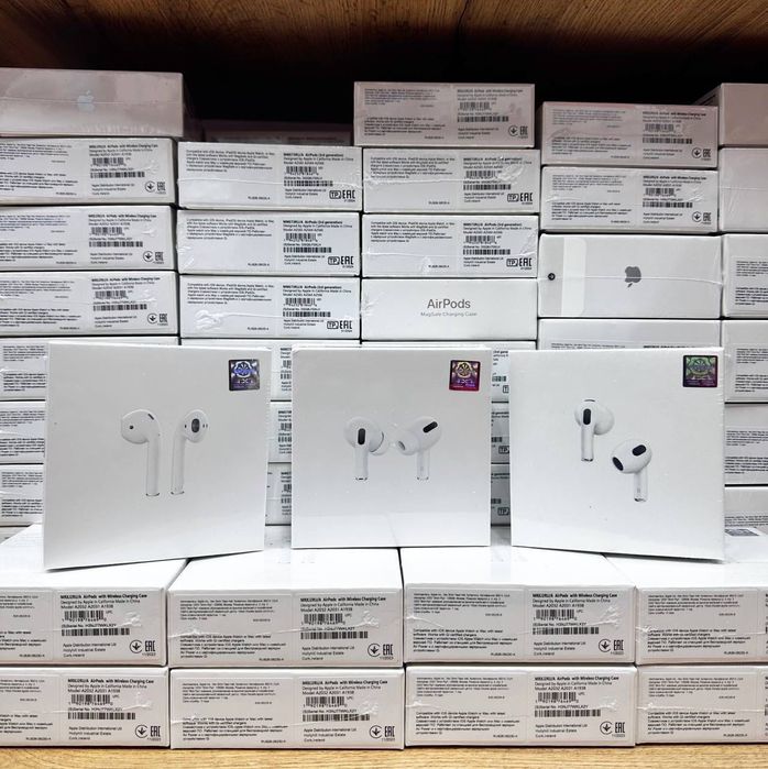 Наушники беспроводные AirPods pro2.Чехол Айрподс. Айфон. айрподс 3 air