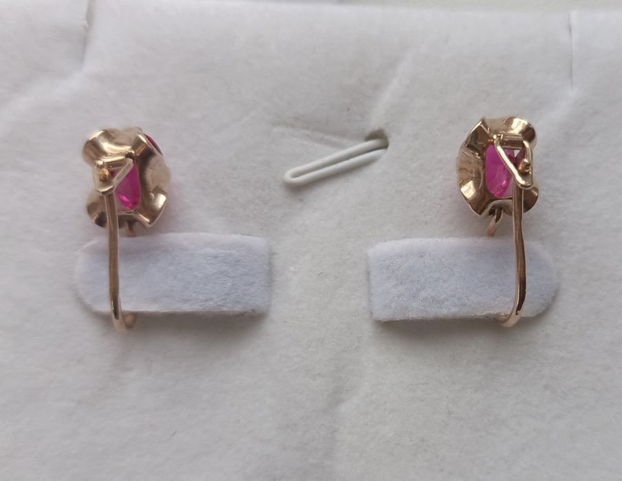 Серьги СССР 583 проба