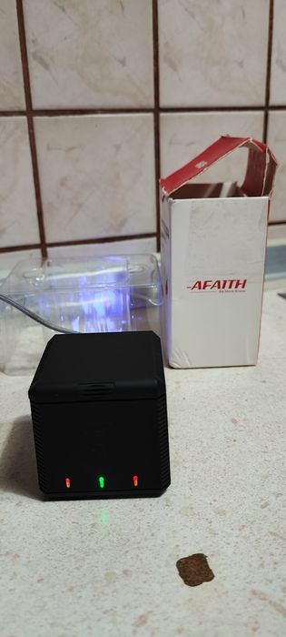 AFAITH 2 Батерии със зарядна станция с 3 слота Go Pro Hero 9/10/11/12