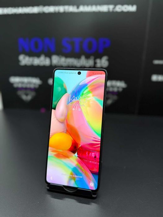 Samsung Galaxy A71 Prism Crush Blue, 6GB RAM, Stocare 128GB