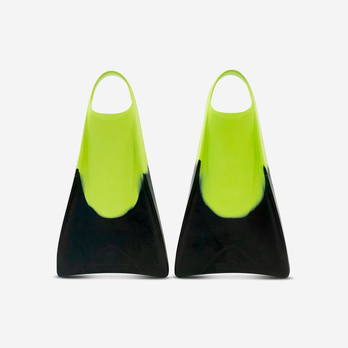 Labe de Înot Bodyboard 500 Negru-Galben - produs resigilat Decathlon