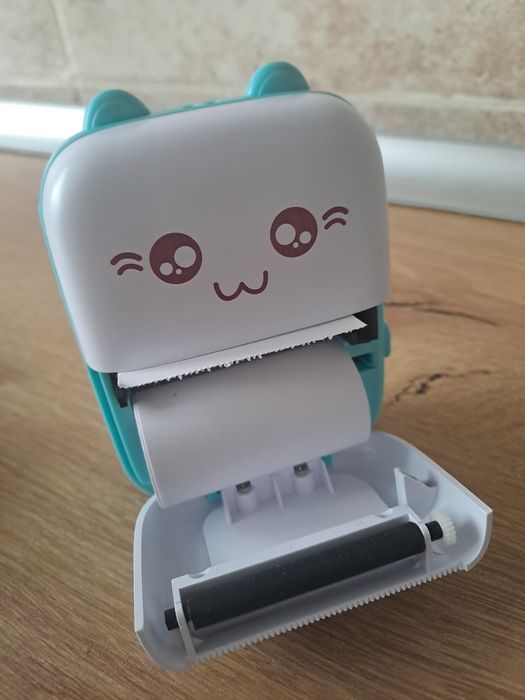 mini printer instant cu app roz/blue