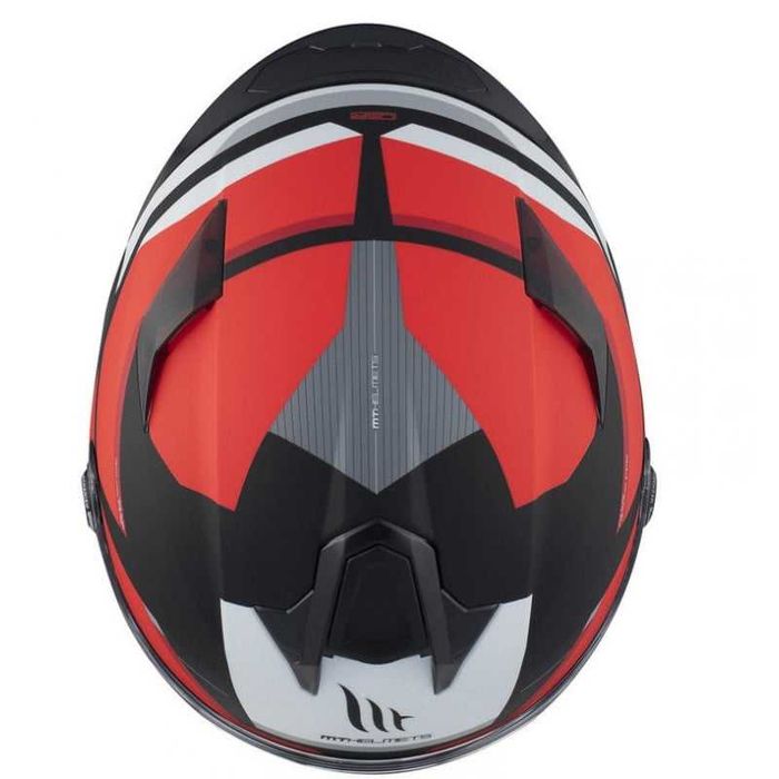 Каска MT Targo s Kay B5 MATT BLACK/RED Размери: XS,S,M,L,XL