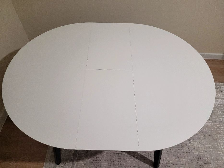 Стол трансформер 130×100 см (100×100 см)