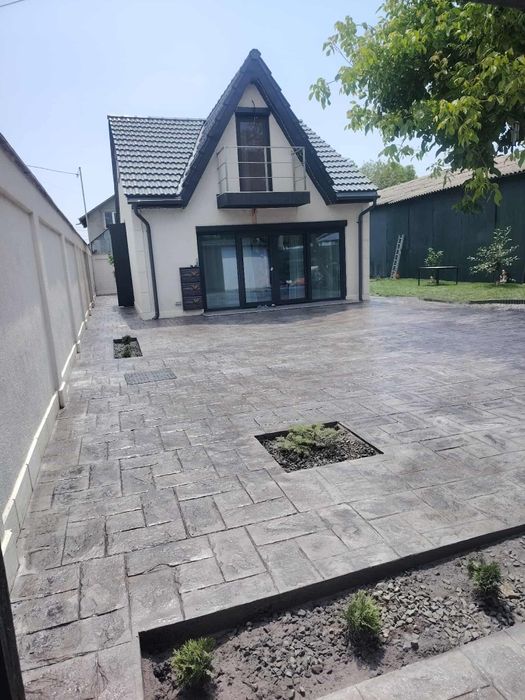 #pavaj din beton amprentat