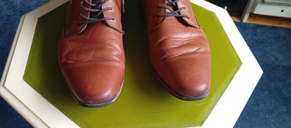 Кожени обувки Cox номер 45