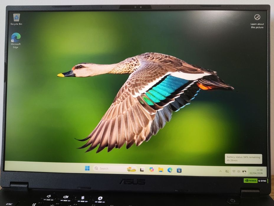 ASUS TUF Gaming A14 Ryzen 7, RTX 4050