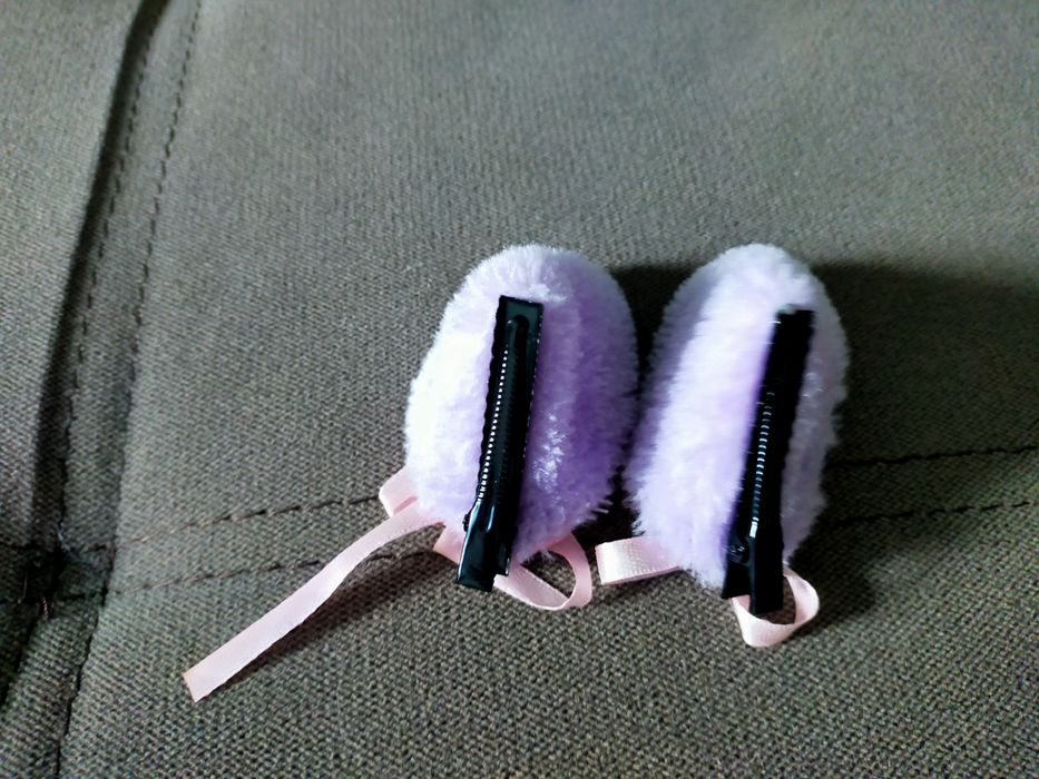 Заколка виде уши кошек