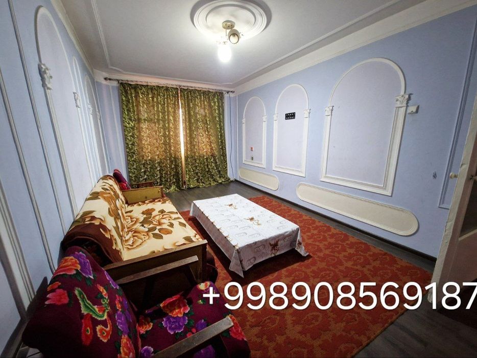 Ватный Мерос магазинга якин жойида 1 хона Люкс квартира ижарага берила