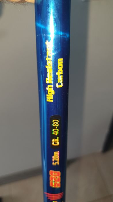 Въдица за зарган 5.20м.карбон тип мач за далечно замятане акция 40-80г