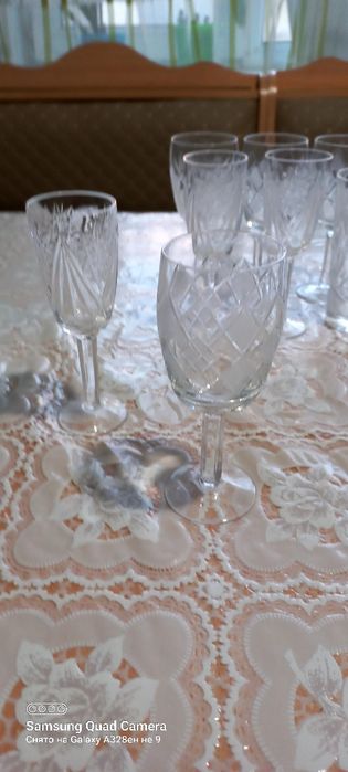 Продам хрустальные рюмки совеские