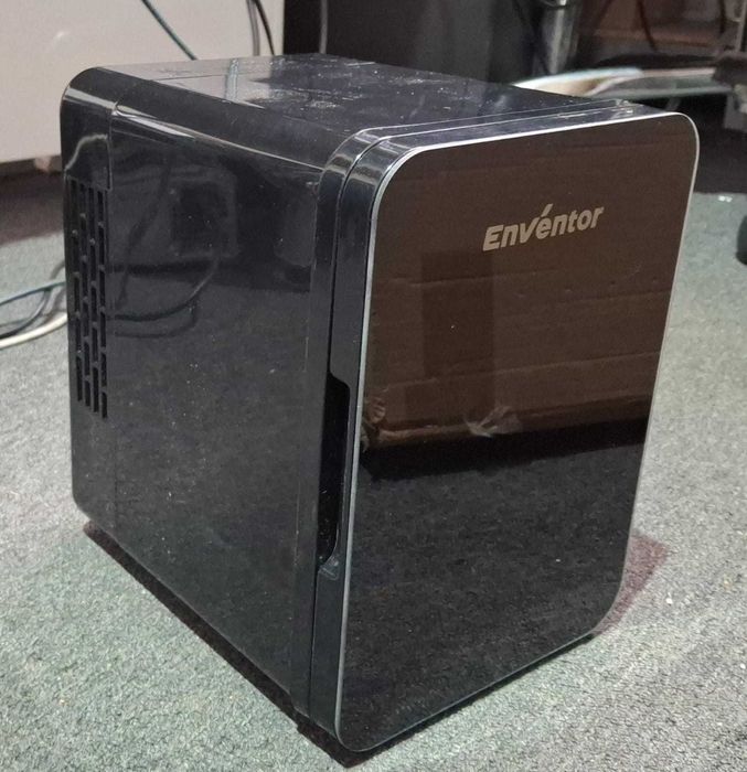 Mini frigider portabil Enventor, 4L, incalzire/racire, negru