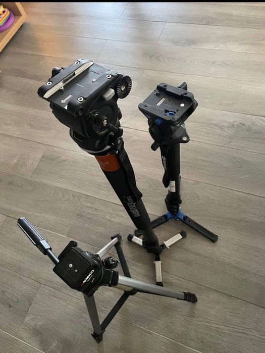 Set 3 suporturi  /trepied +2 monopiede