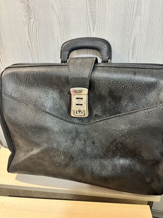 Раритетный портфель кожаннвй