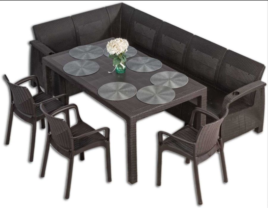 Мебель садовая  полиротанг