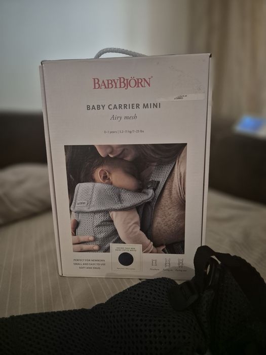 Ергономична раница BabyBjorn Carrier Mini
