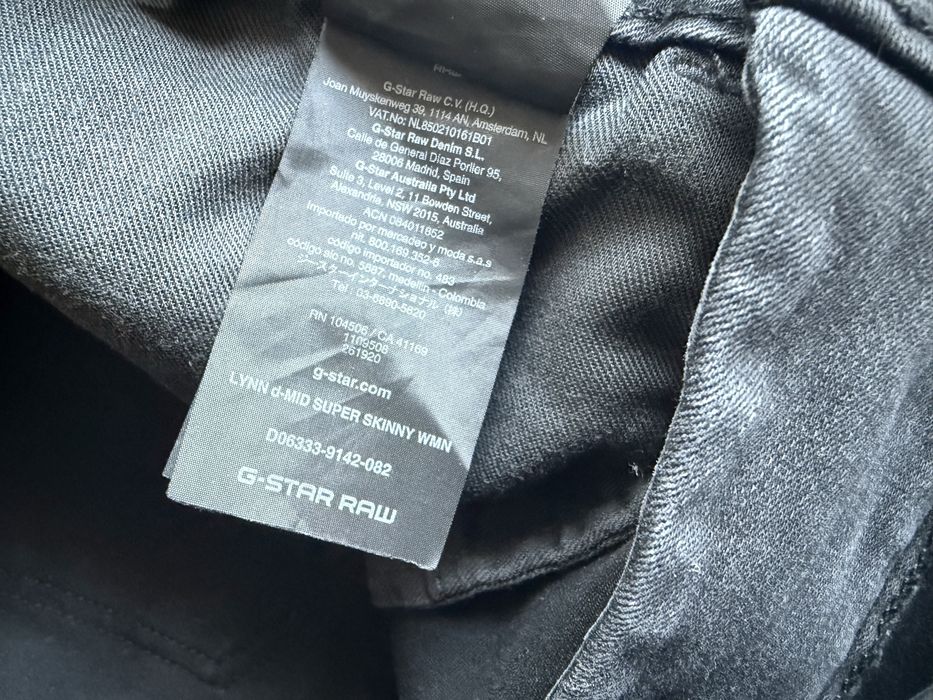 G-Star RAW Lynn D-Mid Waist Super Skinny Jeans ОРИГИНАЛНИ дамски дънки - 27 и 30