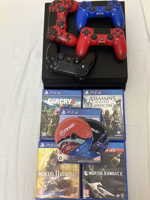Продам PlayStation4 fat