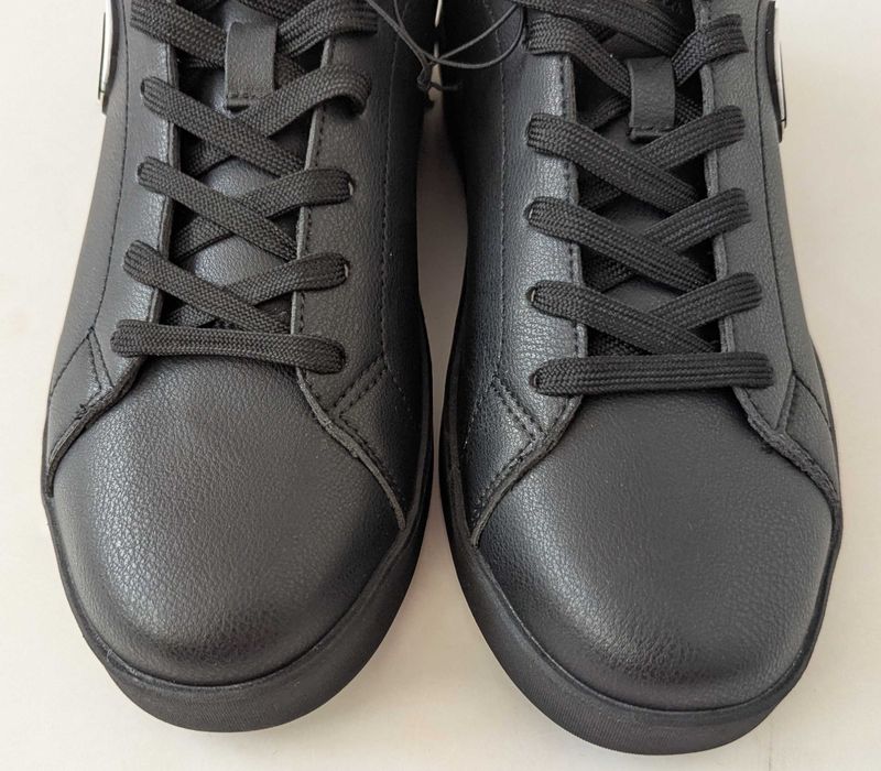 Karl Lagerfeld Paris Cyro Faux Leather мъжки черни маратонки от Сащ