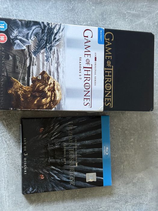games of thrones  blue ray disc 1-8 Dolby Atmos ,