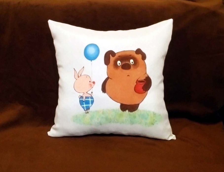 Разрисованные подушки