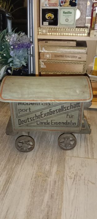 Macheta car de lemn ani 1910