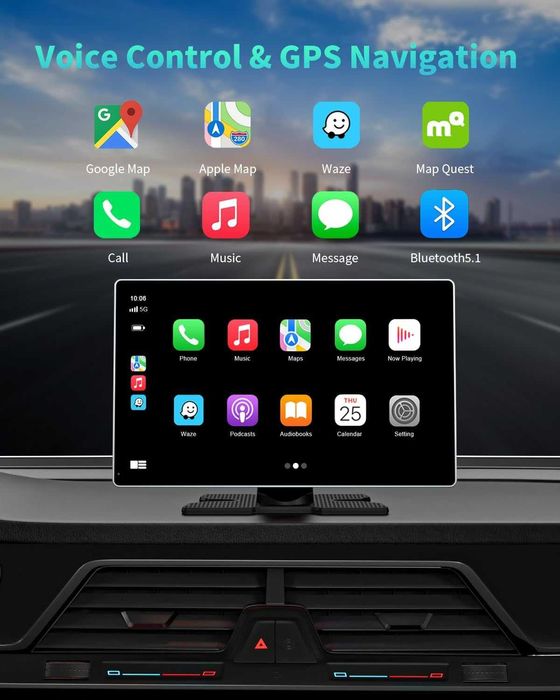 MADOEC S9 - мултимедия с  Apple Carplay & Android Auto, Mirror Link