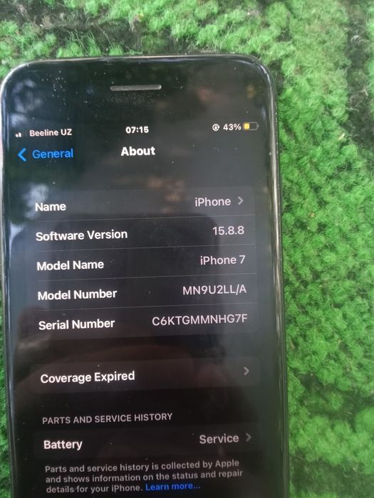 iPhone 7 almashtirish